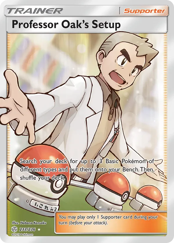 Professor Oak's Setup (Full Art)