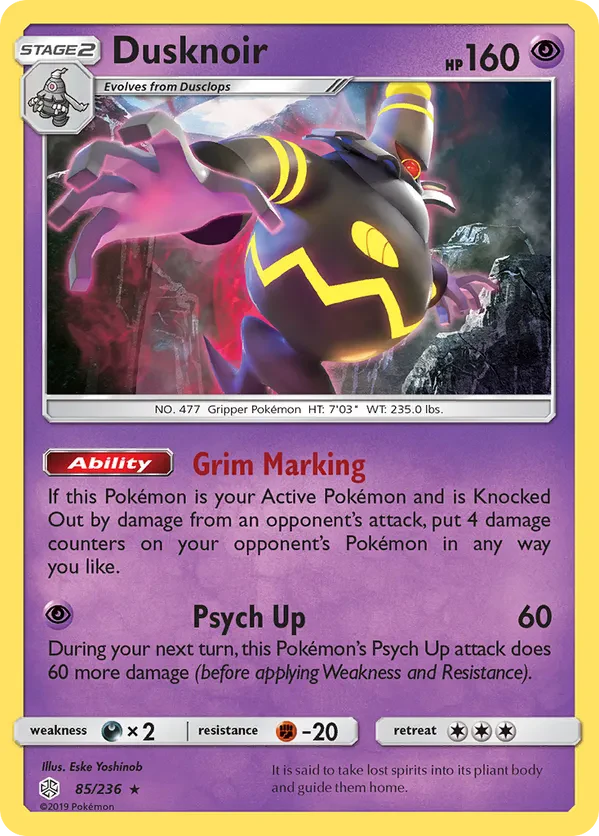 Dusknoir - 85/236 (Prerelease Kit Exclusive)