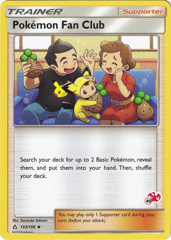 Pokemon Fan Club - 133/156 (#45 Charizard Stamped)