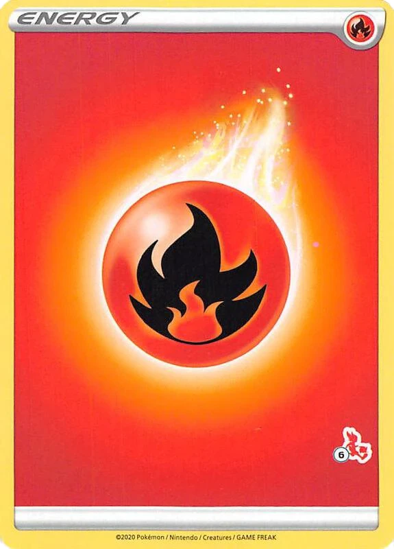 Fire Energy (#6 Cinderace Stamped)