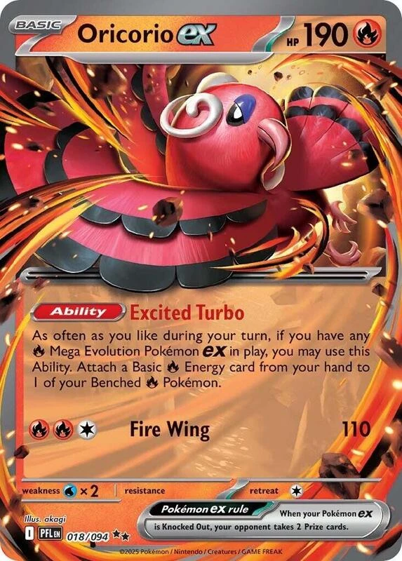 Oricorio ex - 018/094