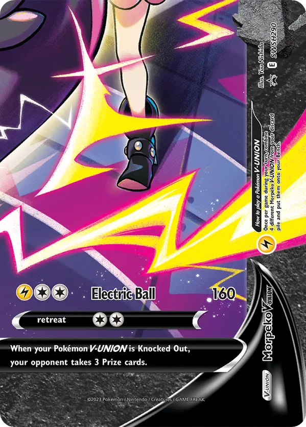 Morpeko V-Union (SWSH287-290) [Set of 4]