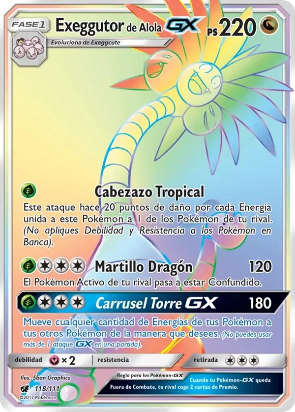 Exeggutor de Alola GX