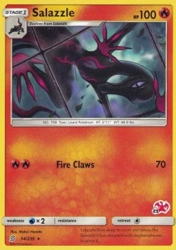 Salazzle (#23 Charizard Stamped)