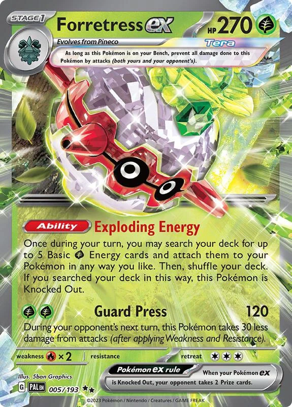 Forretress ex - 005/193