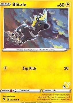 Blitzle (#2 Pikachu Stamped)
