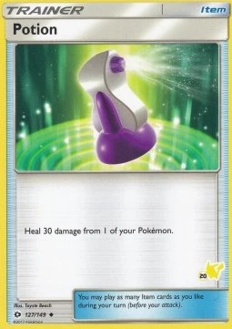 Potion (#20 Pikachu Stamped)