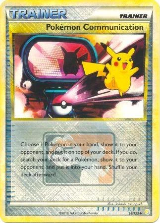 Pokemon Communication - 98/123 (League Promo)