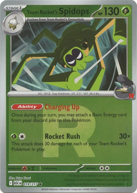 Team Rocket's Spidops (Team Rocket)