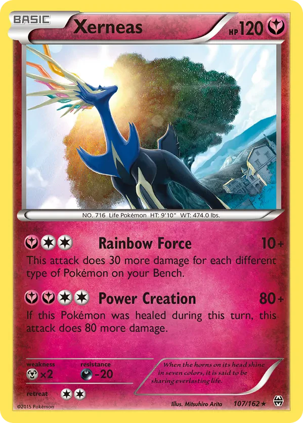 Xerneas - 107/162 (Cosmos Holo)