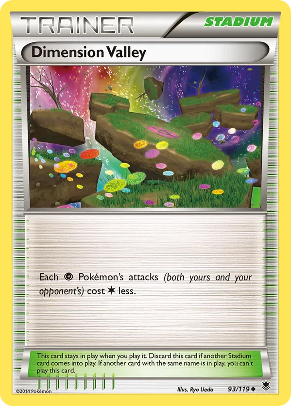 Dimension Valley - 93/119 (Pokemon League)