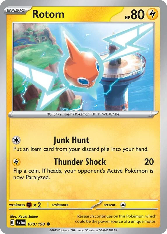 Rotom - 070/198 (Cosmos Holo)