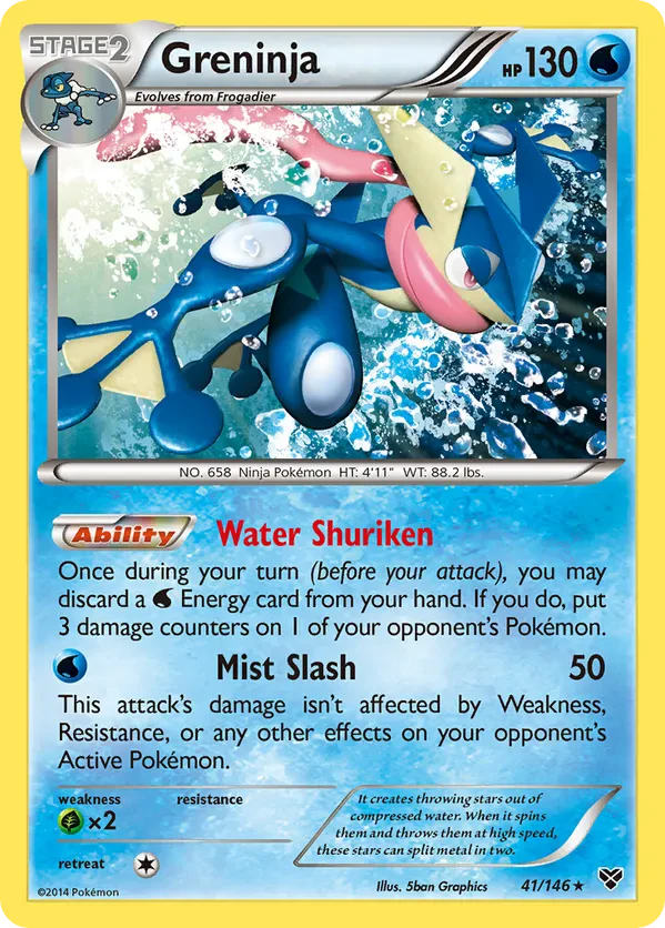 Greninja (Cosmos Holo)