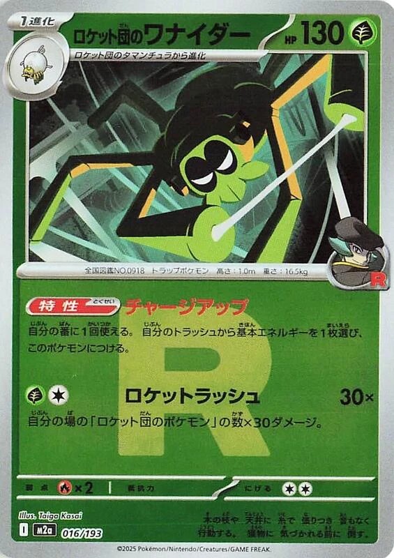 Team Rocket's Spidops (Team Rocket Pattern)