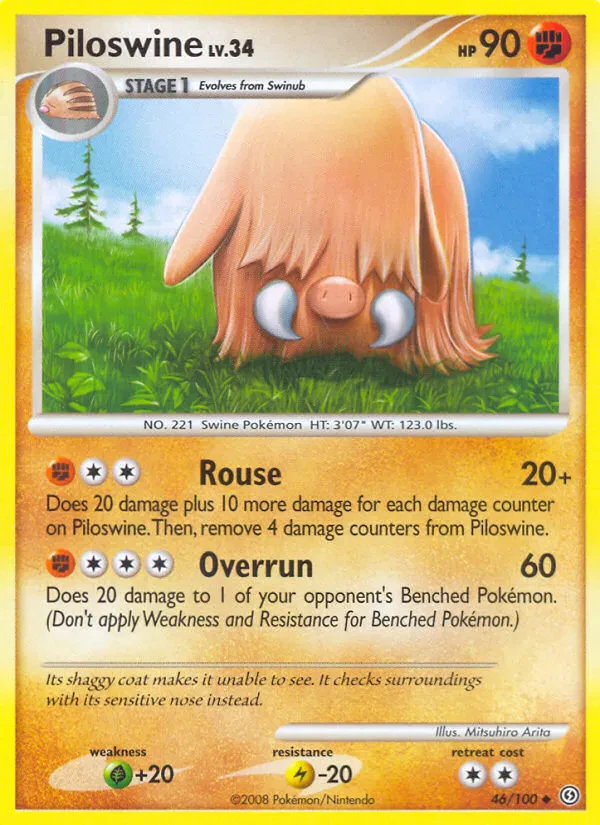 Piloswine (Prerelease)