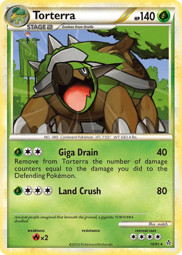 Torterra (Cracked Ice Holo)