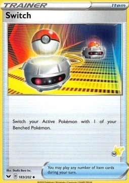 Switch (#52 Pikachu Stamped)
