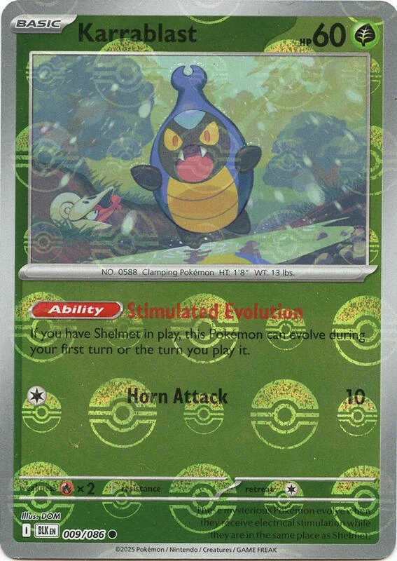 Karrablast (Poke Ball Pattern)