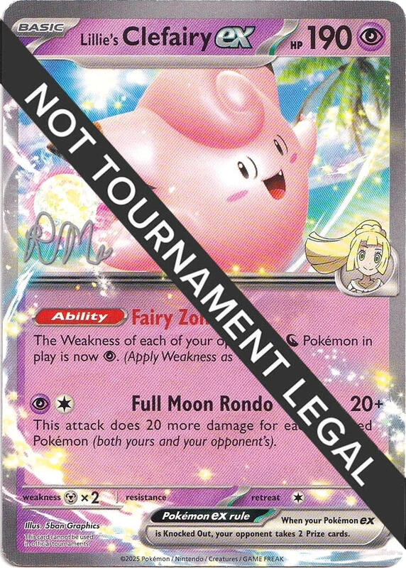 Lillie's Clefairy ex - 2025 (Riley McKay)