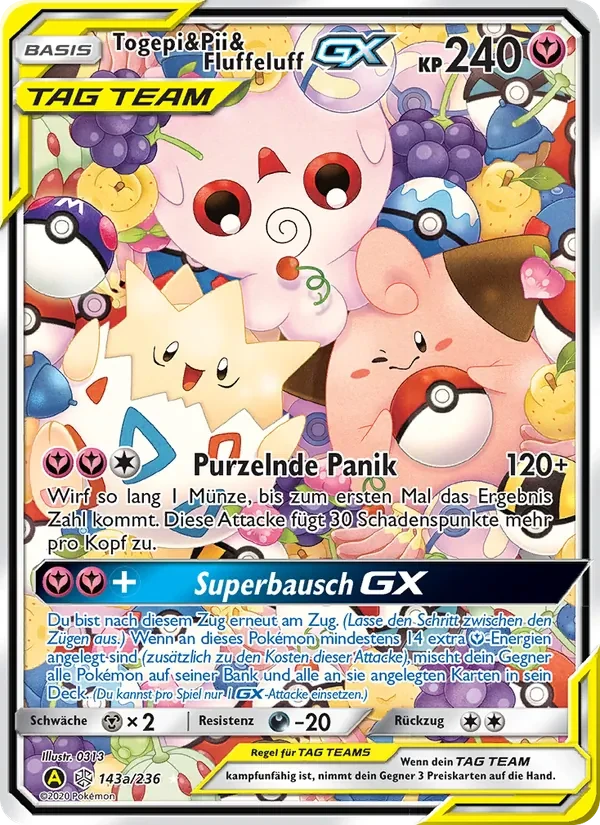 Togepi & Pii & Fluffeluff GX