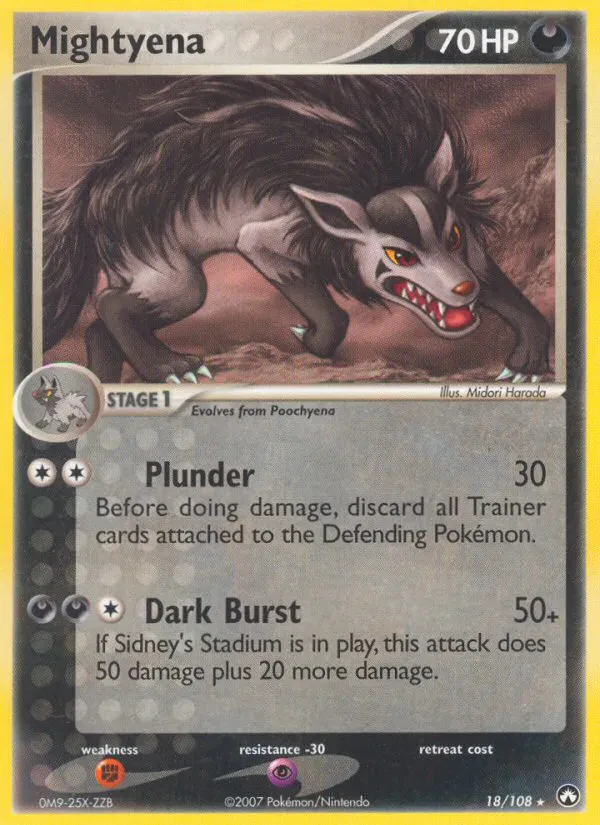 Mightyena - 18/108 (Cosmos Holo)