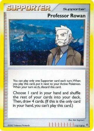 Professor Rowan - 112/130 (Cosmos Holo)