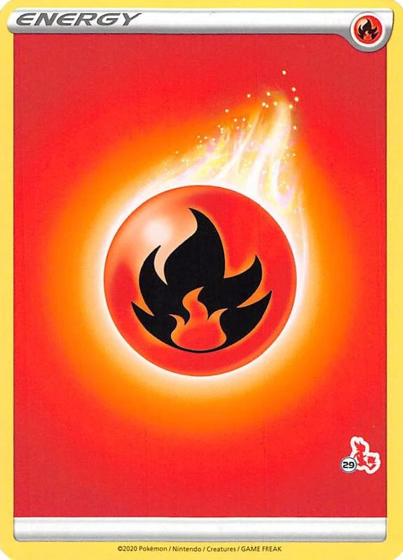 Fire Energy (#29 Cinderace Stamped)