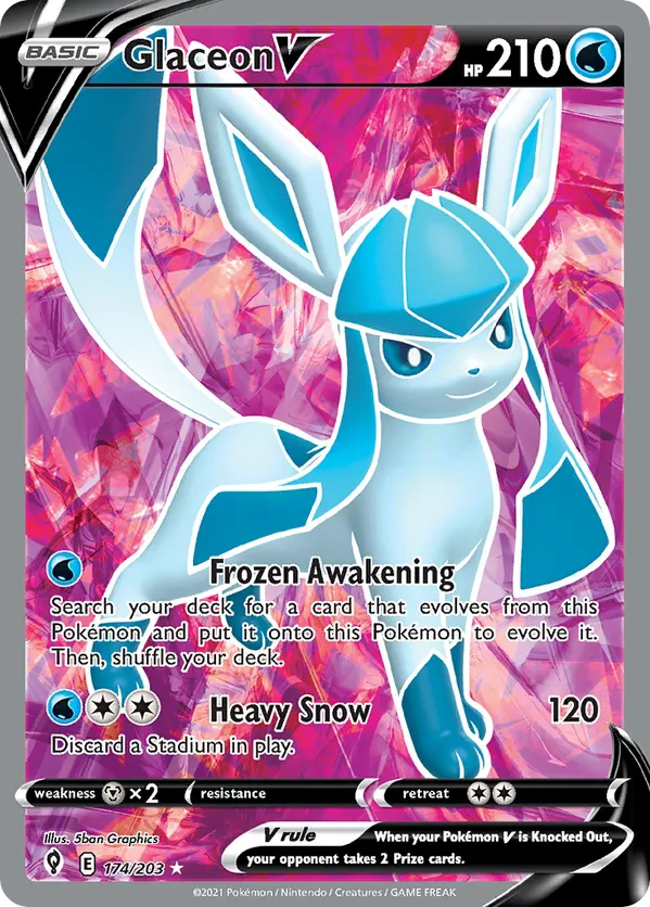 Glaceon V (Full Art)