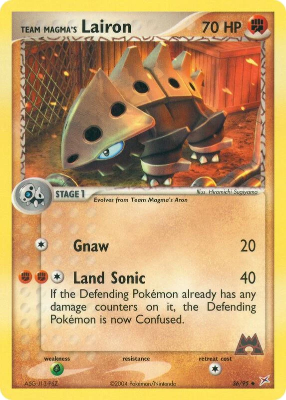 Team Magma's Lairon - 36/95