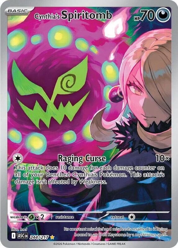 Cynthia's Spiritomb - 244/217