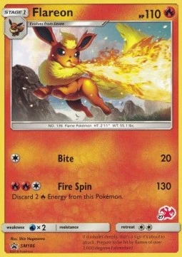 Flareon (#27 Charizard Stamped)
