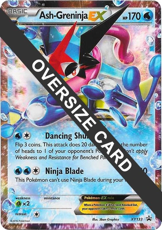 Ash-Greninja EX - XY133 (XY Black Star Promos)