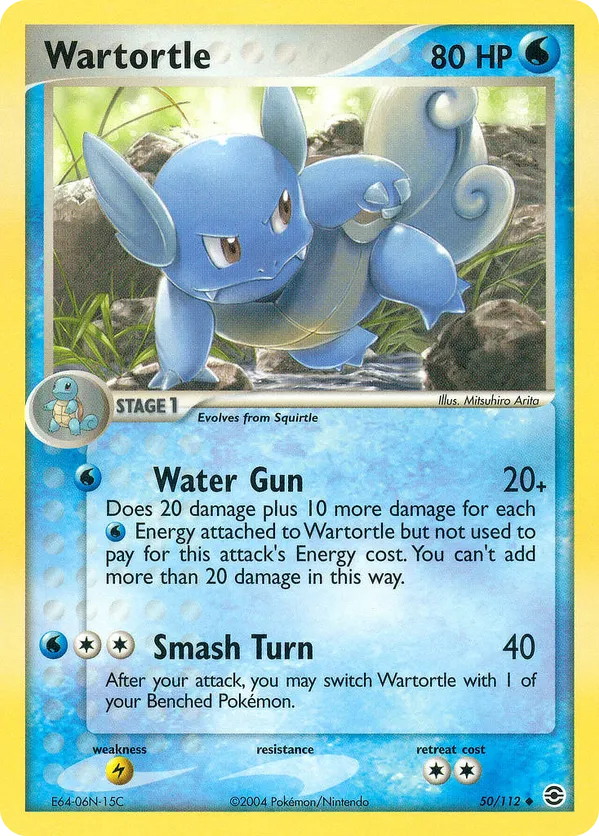 Wartortle - 50/112 (Prerelease)