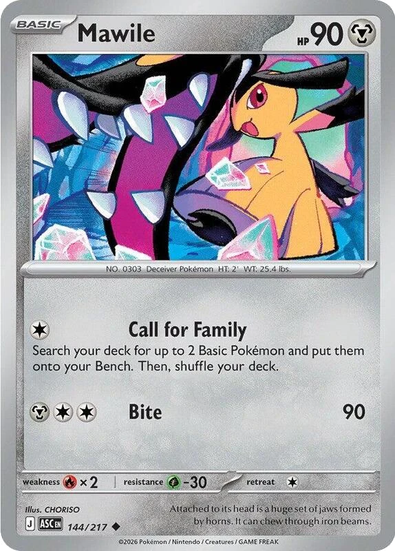 Mawile - 144/217