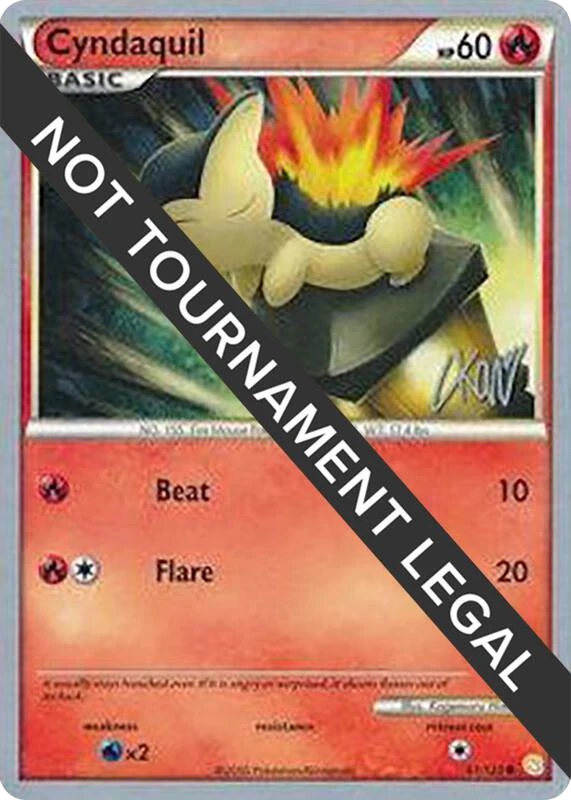 Cyndaquil - 2011 (Christopher Kan)