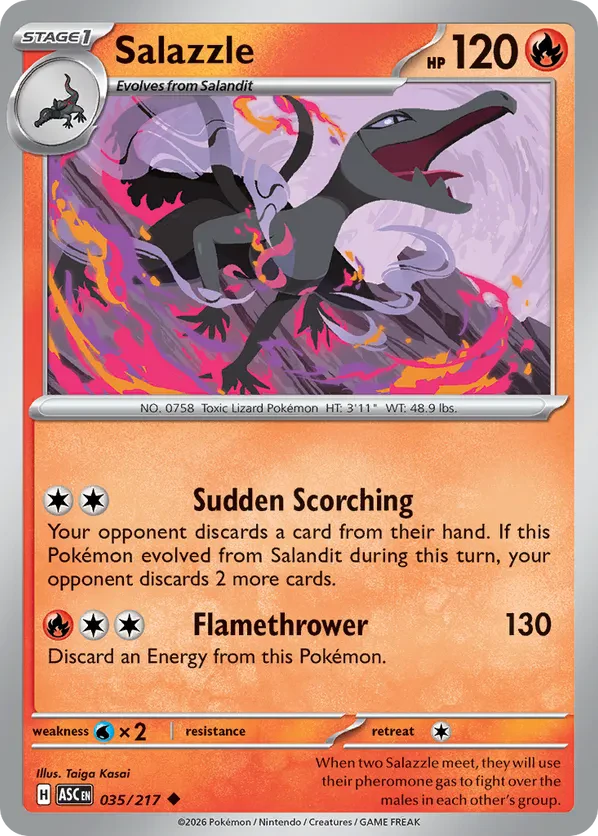Salazzle (Quick Ball)