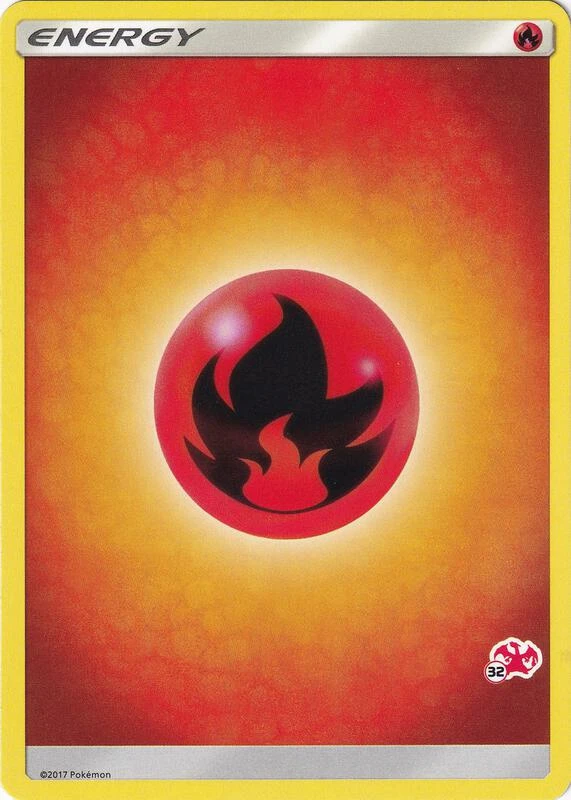 Fire Energy (#32 Charizard Stamped)