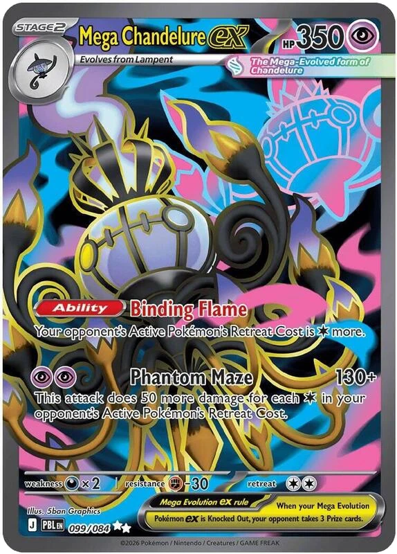 Mega Chandelure ex - 099/084