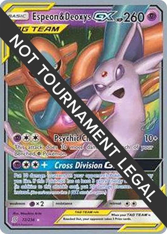 Espeon & Deoxys GX - 2019 (Henry Brand)