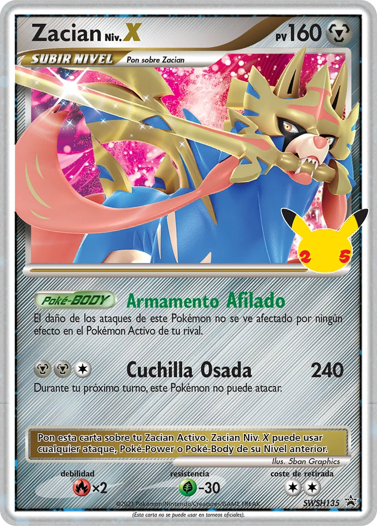 Zacian Niv.X