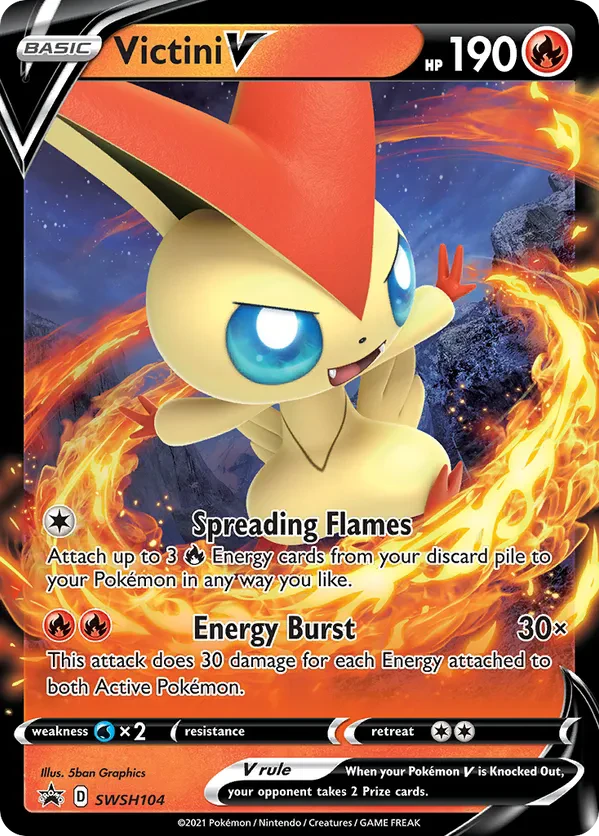 Victini V - SWSH104
