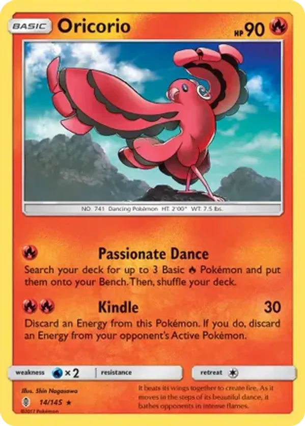 Oricorio - 14/145 (Pokemon League)