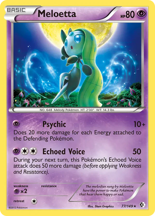Meloetta - 77/149 (Boundaries Crossed)