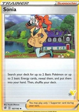 Sonia (#51 Pikachu Stamped)