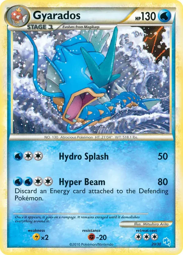 Gyarados (#20 Non-Holo)