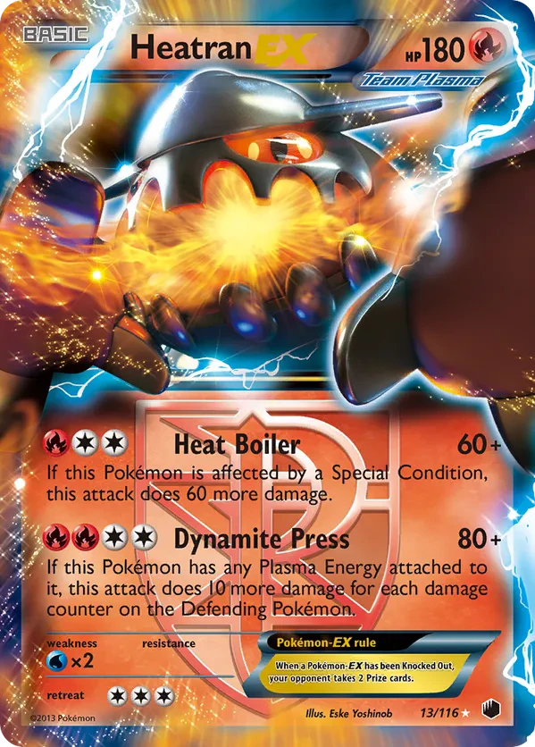 Heatran EX (Team Plasma)