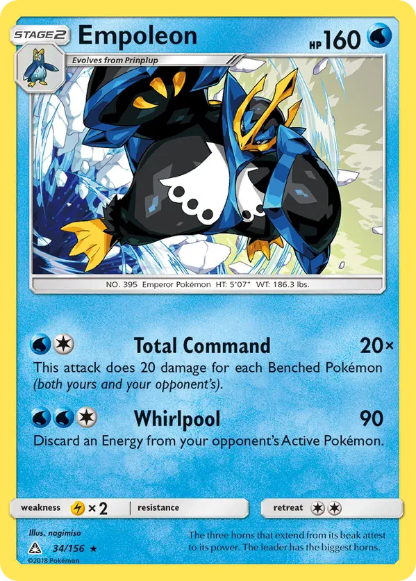 Empoleon - 34/156 (Pokemon League)
