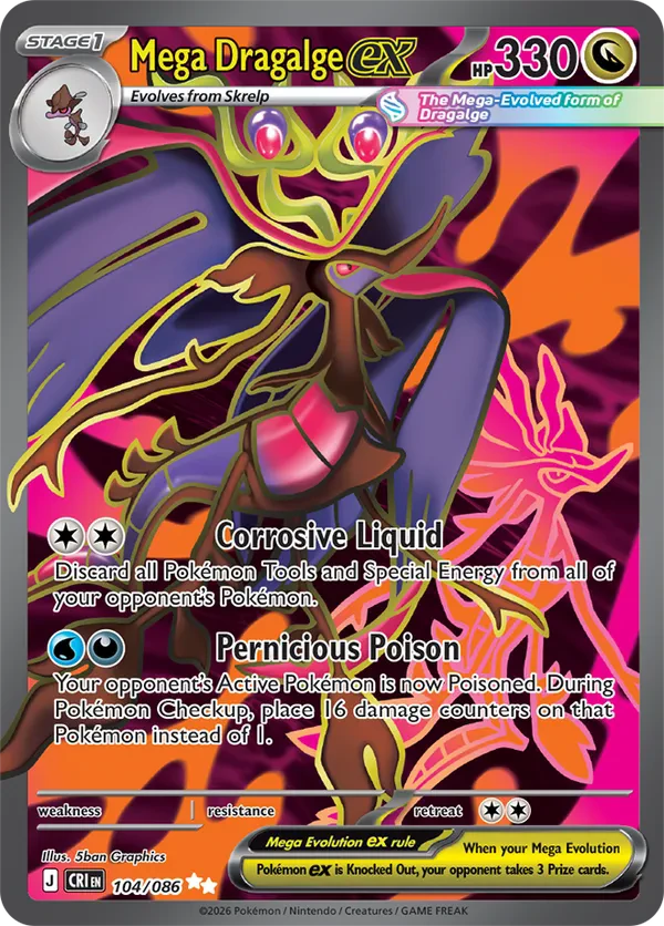 Mega Dragalge ex - 104/086