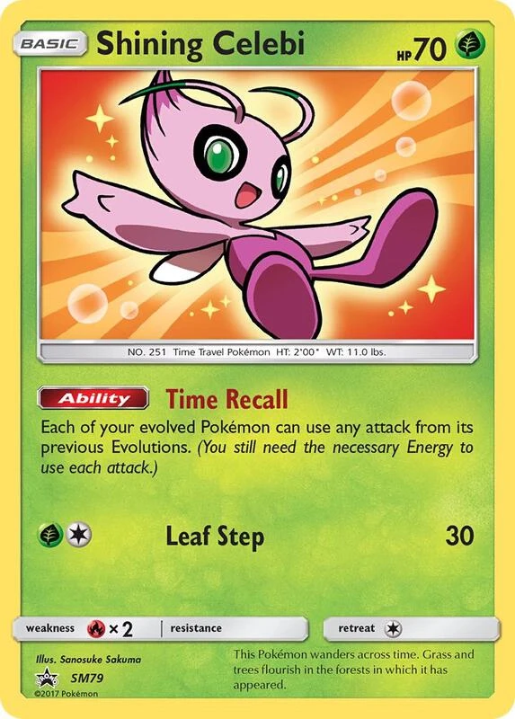 Shining Celebi - SM79