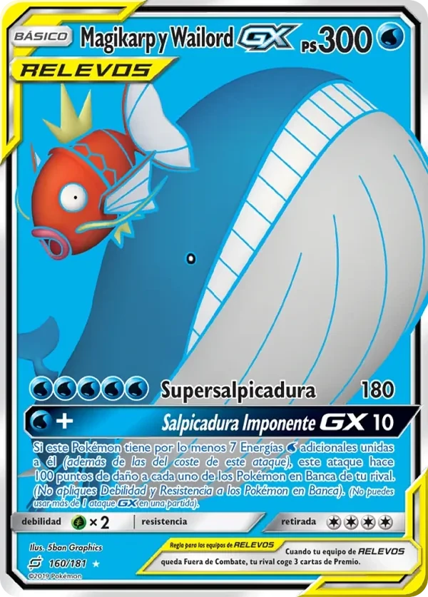 Magikarp y Wailord GX